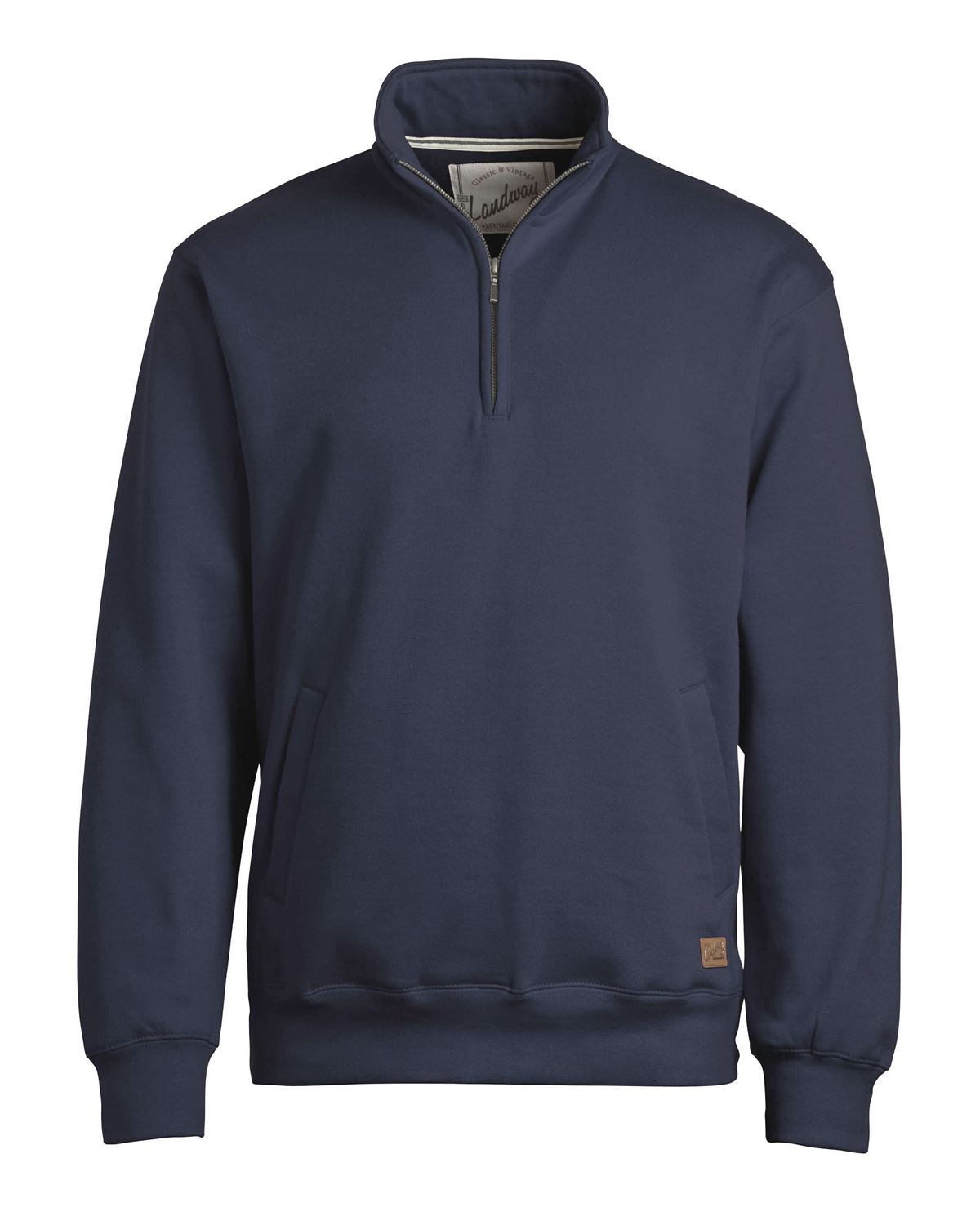 Rockridge Quarter-Zip Cotton Fleece Pullover