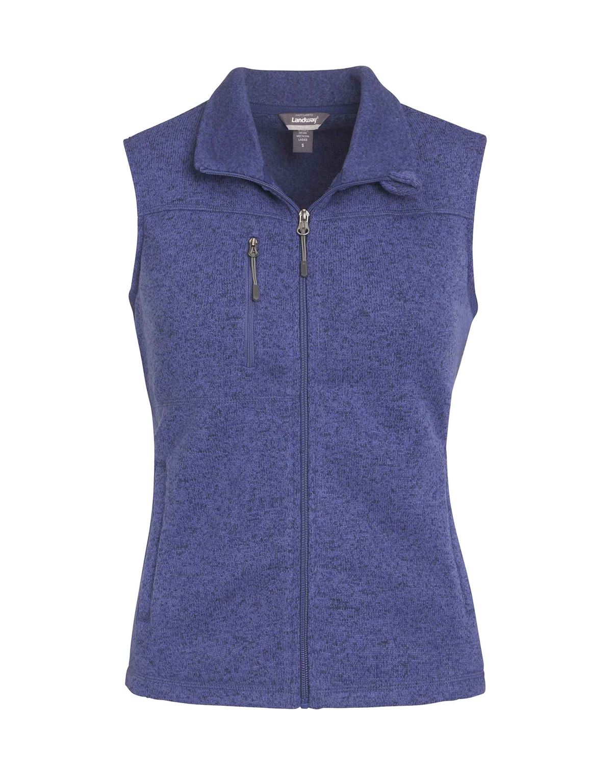 Ladies Ashton Sweater-Knit Fleece Vest