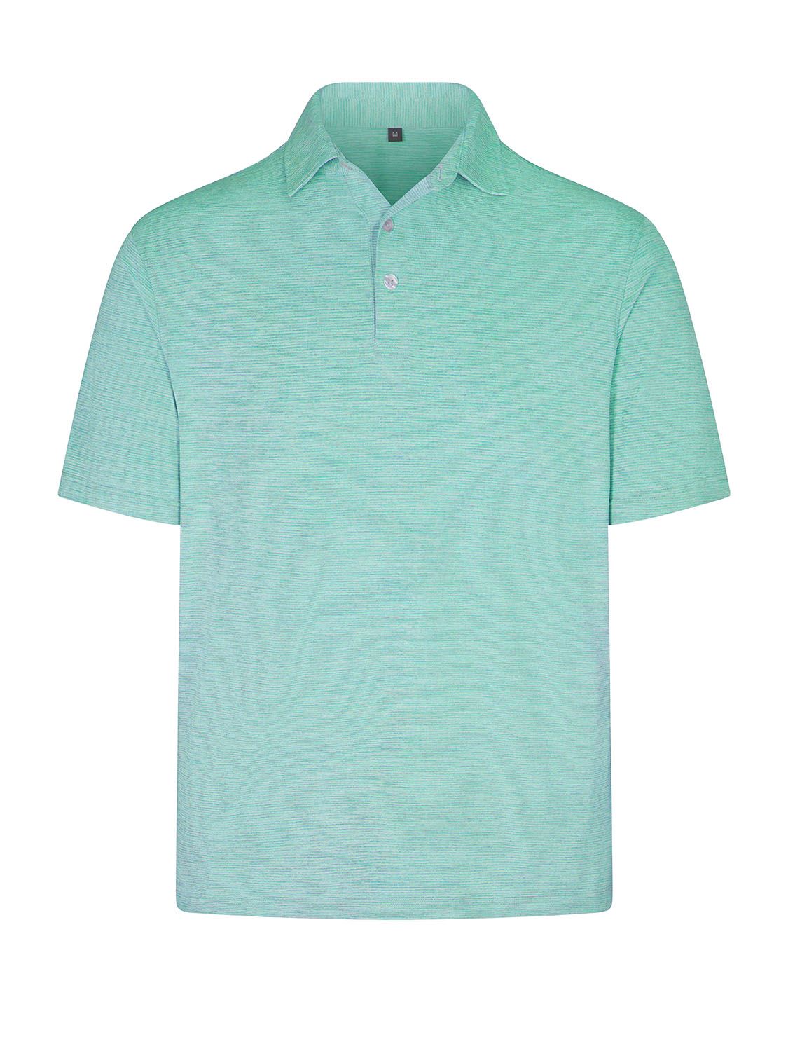 SANRISE デジブロ柄sustainable POLO Cypress Lightweight Performance Polo