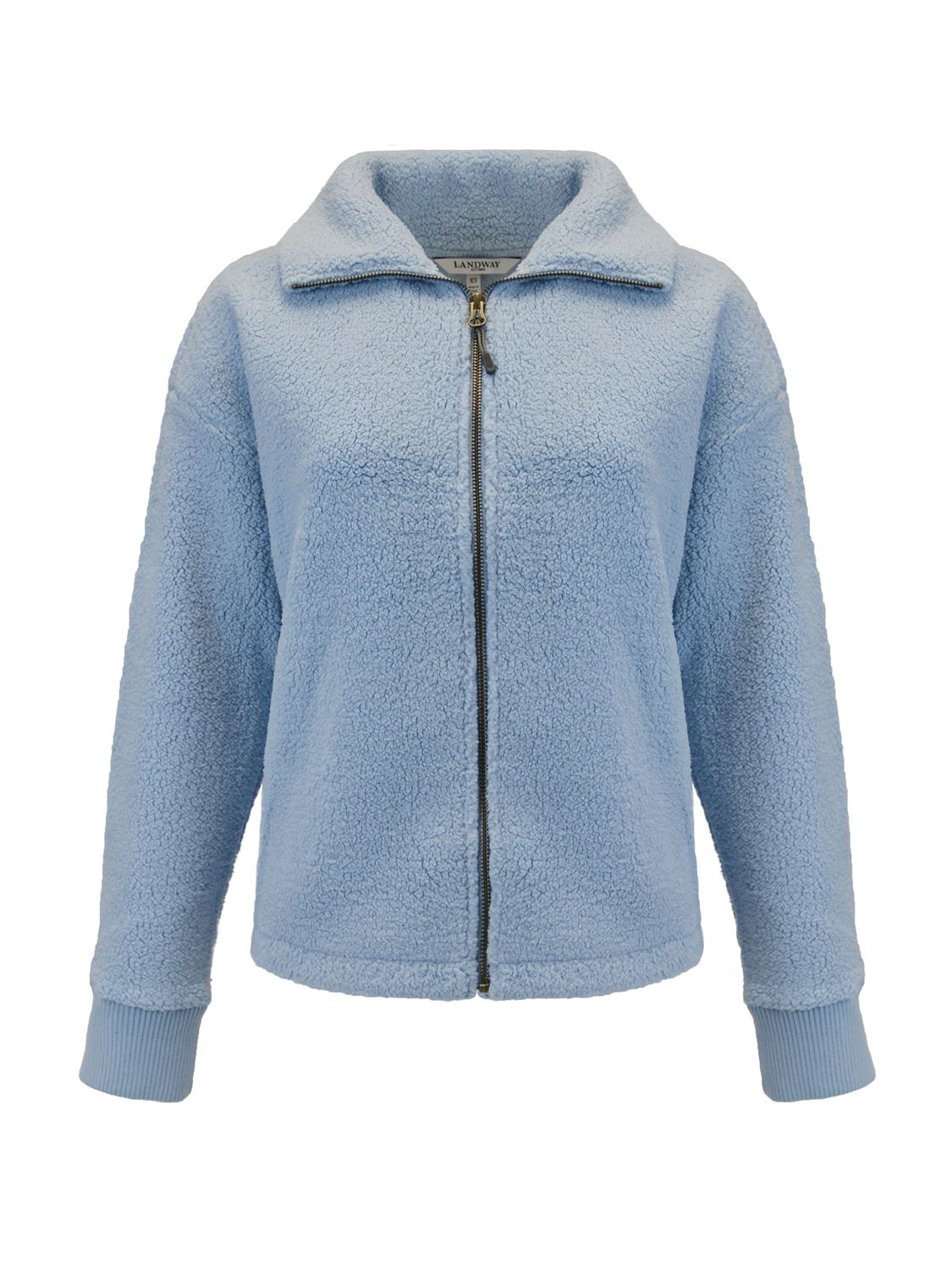 Amber High Pile Full-Zip Sweater