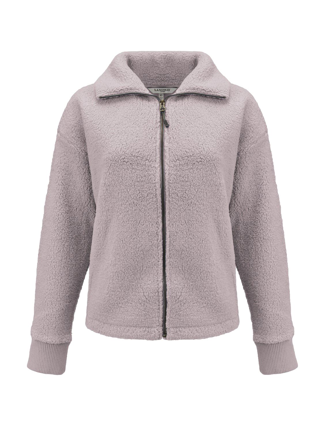 Amber High Pile Full-Zip Sweater