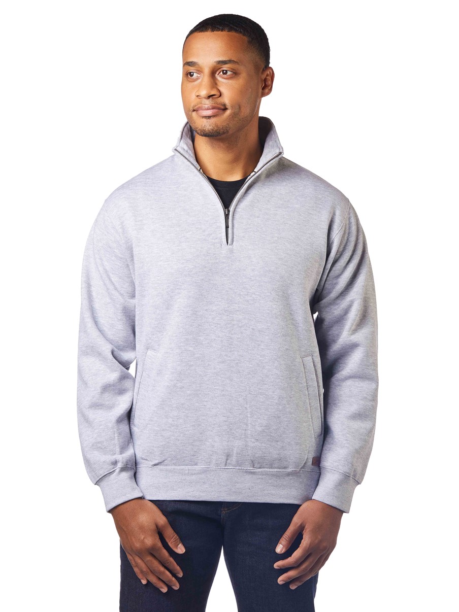 Rockridge Quarter-Zip Cotton Sweatshirt