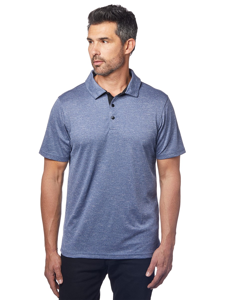 Melenage Snap-Button Polo