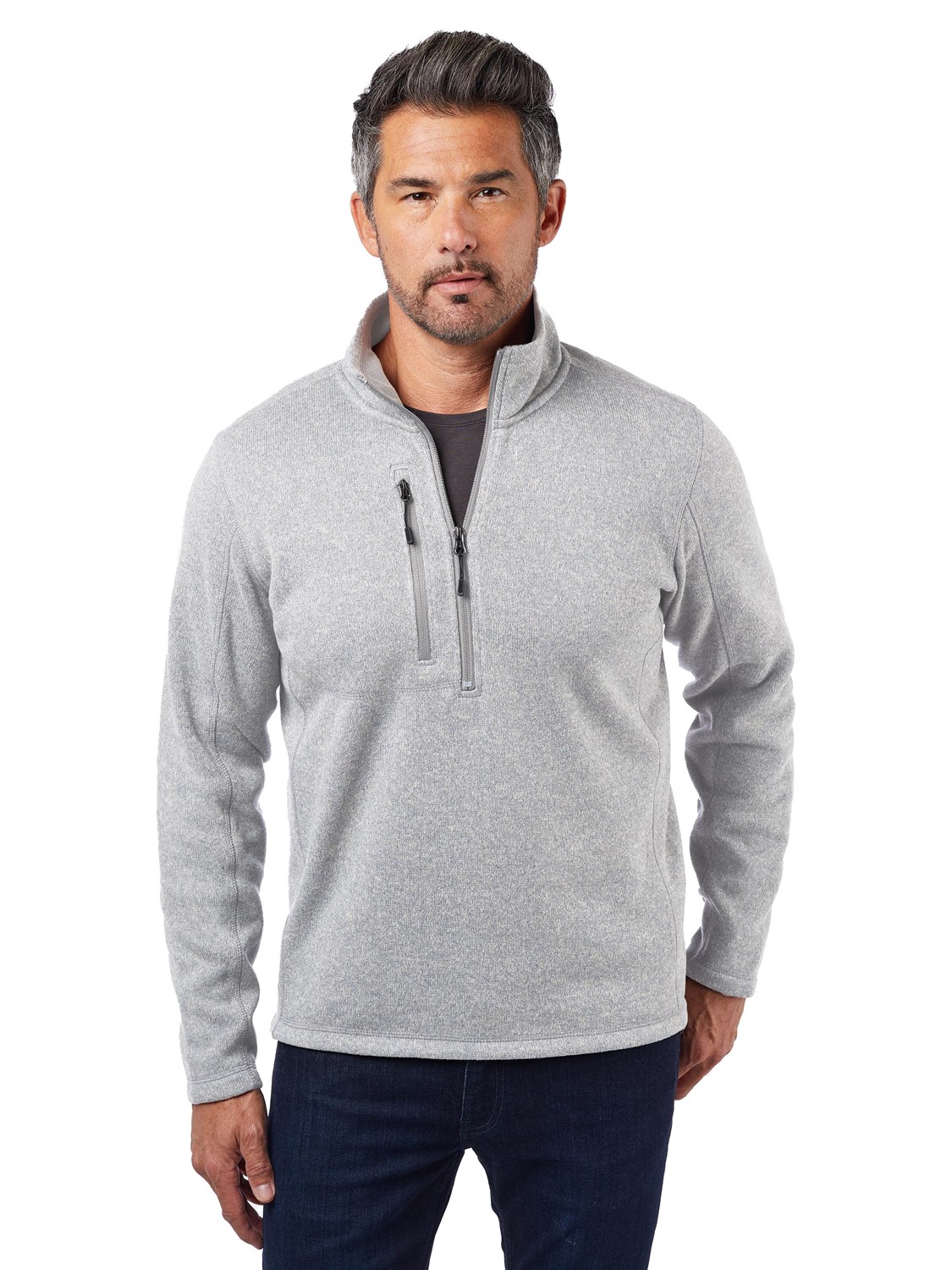 Ashland Sweater-Knit 1/4 Zip Fleece