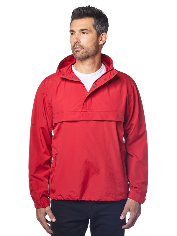 Anorak Hooded Pullover Windbreaker