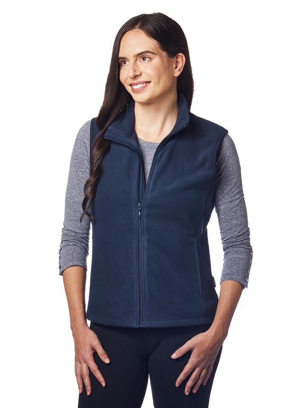 Micro fleece store gilet womens