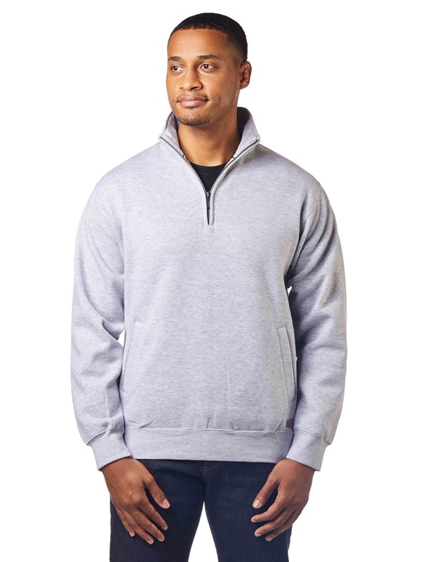 Rockridge Quarter-Zip Cotton Fleece Pullover