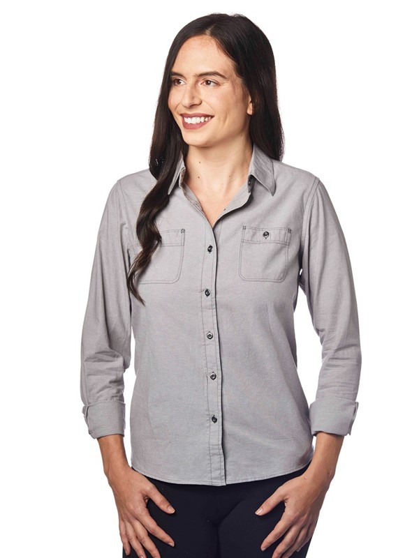 Ladies Ironside Chambray Workshirt