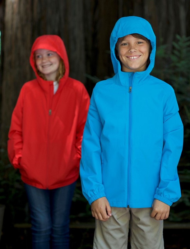 Youth Fearless Seam-Sealed Rain Jacket