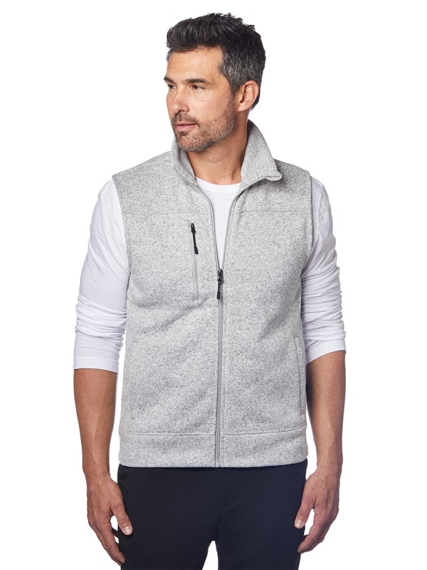 Ashton Sweater-Knit Fleece Vest