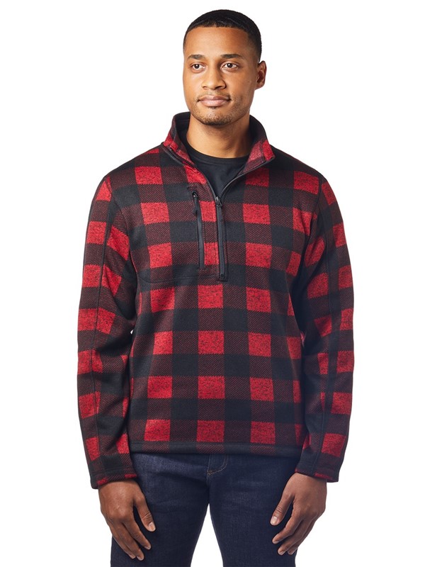 Kodiak Quarter-Zip Sweater-Knit Fleece