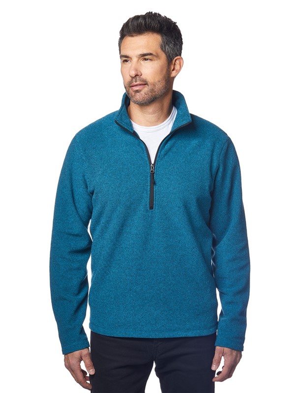 Portola Textured Quarter-Zip Fleece