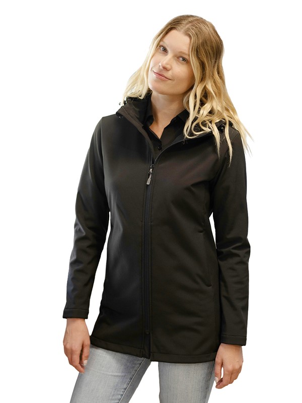 Ladies Long Alta Soft Shell Coat