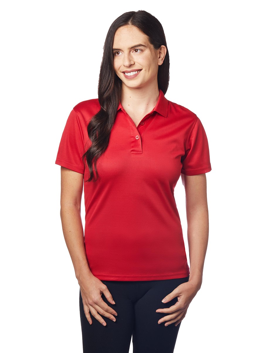 Women's Micropique Tag-Free Flat-Knit Collar Polo – Recovery Point WV