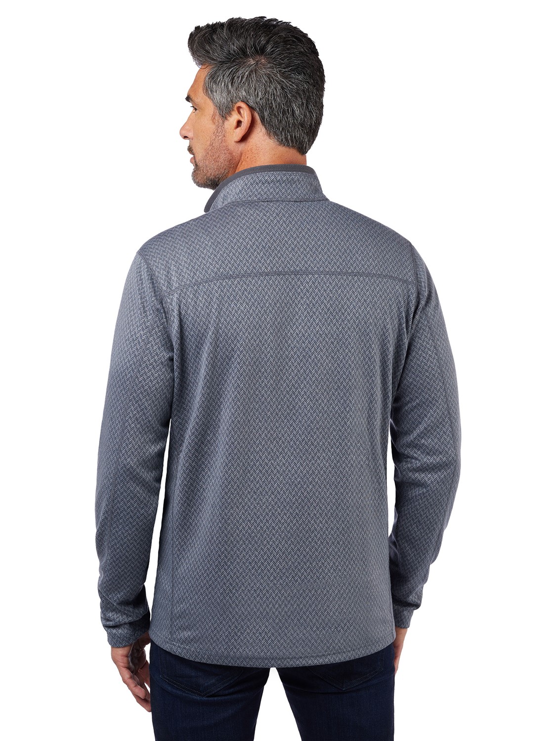 Basecamp Chevron Heathered Quarter-Zip Pullover