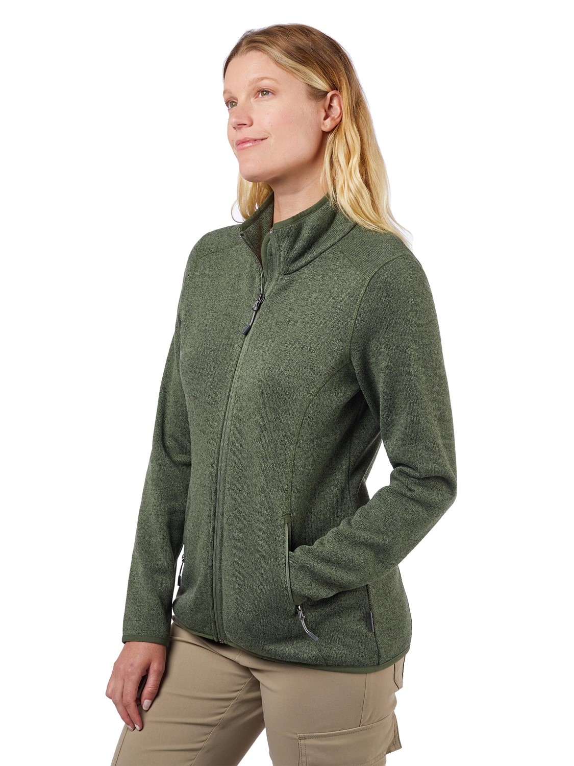 Women's On-Shift Sweater Knit Jacket™ - Heather Light Grey